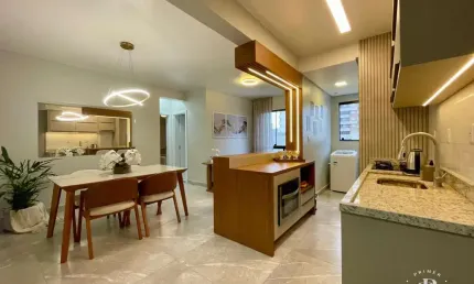 Apartamento 1 dormitório mobiliado e decorado próximo ao mar na praia de Tramand