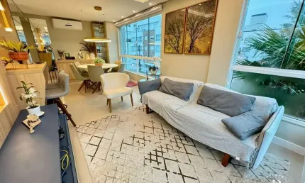 Apartamento mobiliado e decorado 02 suítes próximo ao mar em tramandaí rs