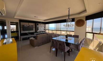 Cobertura 4 Dormitórios, suíte master e Vista Mar e Rio na praia de Tramandaí/RS
