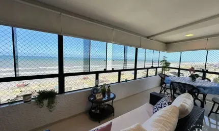 Apartamento 03 dormitórios com vista eterna para o mar em tramandaí rs