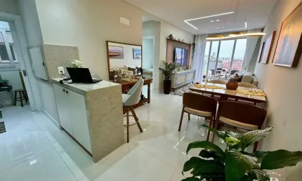 Apartamento 02 Dormitórios mobiliado e decorado no centro de Tramandaí RS