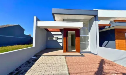 Casa nunca habitada com 2 dormitórios sendo 1 suíte a venda em nova tramandaí