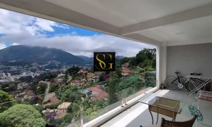 Casa para venda em teresópolis, parque do ingá, 3 dormitórios, 3 suítes, 5 banheiros, 2 vagas