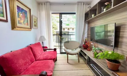 Apartamento para Venda em Teresópolis, Agriões, 1 dormitório, 1 suíte, 2 banheiros, 1 vaga