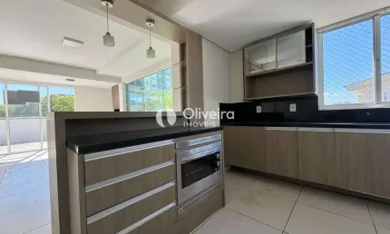 Cobertura com 03 quartos, lareira e churrasqueira para venda!