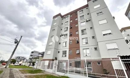 Apartamento para locação semimobiliado com 02 quartos e 01 vaga em camobi!