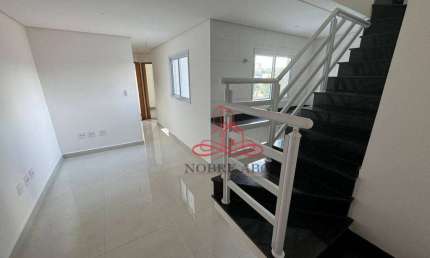 Cobertura com 2 dormitórios à venda, 47 m² por R$ 480.000,00 - Vila Pires - Santo André/SP
