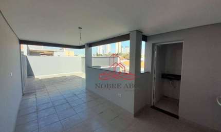 Cobertura com 2 dormitórios à venda, 100 m² por R$ 500.000,00 - Vila Pires - Santo André/SP