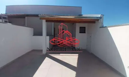 Cobertura com 2 dormitórios à venda, 42 m² por r$ 390.000,00 - jardim alvorada - santo andré/sp
