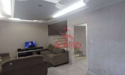 Sobrado com 4 dormitórios à venda, 216 m² por R$ 640.000,00 - Jardim Teles de Menezes - Santo André/SP