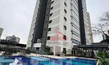 Apartamento de alto padrão com 3 dormitórios à venda, 135 m² por R$ 1.800.000 - Vila Assunção - Santo André/SP