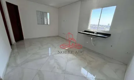 Apartamento com 2 dormitórios à venda, 42 m² por r$ 260.000,00 - vila guarará - santo andré/sp