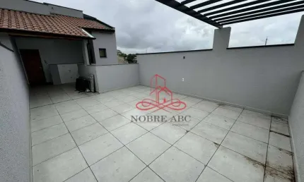 Cobertura com 2 dormitórios à venda, 99 m² por r$ 480.000,00 - parque novo oratório - santo andré/sp
