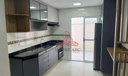 Apartamento com 2 dormitórios à venda, 64 m² por R$ 375.000,00 - Vila Pires - Santo André/SP