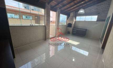 Cobertura com 3 dormitórios à venda, 76 m² por R$ 785.000,00 - Vila Valparaíso - Santo André/SP