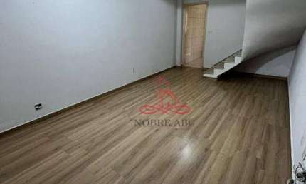 Sobrado com 2 dormitórios para alugar, 109 m² por R$ 3.800,00/mês - Campestre - Santo André/SP
