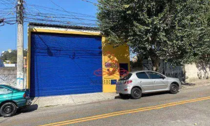 Galpão para alugar, 300 m² por r$ 8.025,02/mês - vila campestre - são bernardo do campo/sp