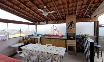 Cobertura com 2 dormitórios à venda, 94 m² por R$ 425.000,00 - Vila Tibiriçá - Santo André/SP