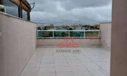 Cobertura com 2 dormitórios à venda, 110 m² por R$ 510.000,00 - Vila Linda - Santo André/SP