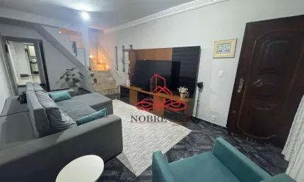 Sobrado com 2 dormitórios à venda, 1 m² por R$ 550.000,00 - Vila Linda - Santo André/SP