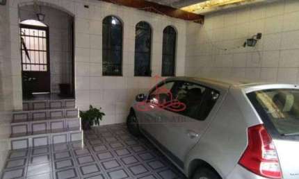 Sobrado com 3 dormitórios à venda, 156 m² por R$ 495.000,00 - Jardim Las Vegas - Santo André/SP
