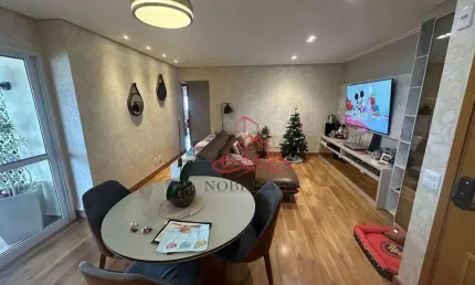 Apartamento com 3 dormitórios à venda, 126 m² por R$ 1.431.000,00 - Vila Scarpelli - Santo André/SP