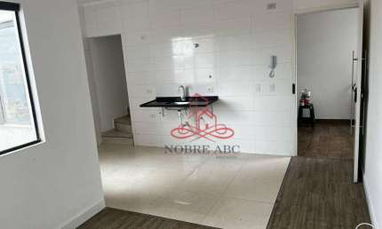 Cobertura com 2 dormitórios à venda, 100 m² por R$ 547.000,00 - Campestre - Santo André/SP