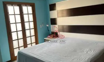 Sobrado com 3 dormitórios à venda, 195 m² por R$ 1.118.000 - Vila Camilópolis - Santo André/SP