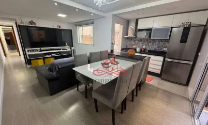 Apartamento com 2 dormitórios à venda, 77 m² por R$ 500.000,00 - Vila Humaitá - Santo André/SP