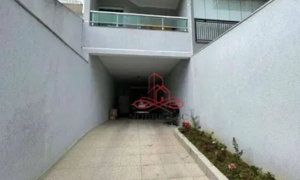 Sobrado com 3 dormitórios à venda, 203 m² por R$ 990.000,00 - Vila Assunção - Santo André/SP