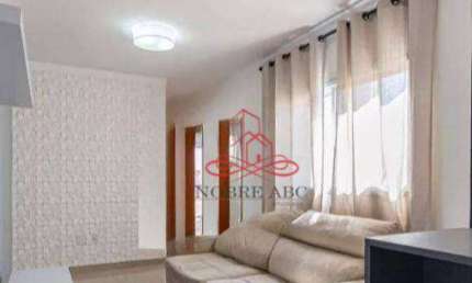 Cobertura com 2 dormitórios, 110 m² - venda por R$ 500.000,00 ou aluguel por R$ 3.526,00/mês - Jardim Bela Vista - Santo André/SP