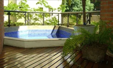 Morumby penthouse  rua tranquila e arborizada decorado e impecavel totalmente reformado c/ piscina