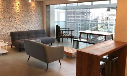 Apartamento à venda de 85 m² no Brooklin de 1 dormitório, 1 suite e 1 vaga.