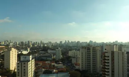 Cobertura duplex de 416m² com 3 suítes, enorme área externa, em moema índios, com 4 vagas