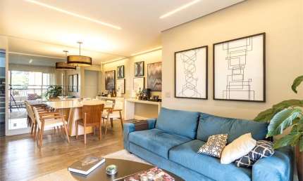 Apartamento 213 metros lindo com estilo de casa pronto para morar