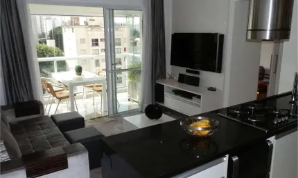 Belo apartamento no brooklin, mobiliado, 2 vagas, próximo do metrô campo belo!