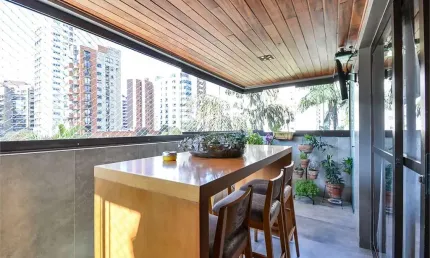 Apartamento com 4 quartos à venda na Alameda dos Aicás, --, Moema, São Paulo
