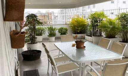 Cobertura duplex Jardim Paulista Rua Sarutaia - 4 dormitórios
