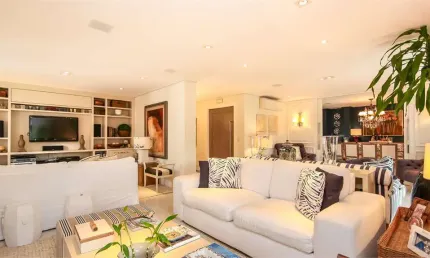 Apartamento no morumbi com 333m², 4 suítes, 5 vagas