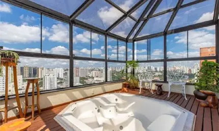 Cobertura com 4 quartos à venda na Rua Inhambú, --, Moema, São Paulo