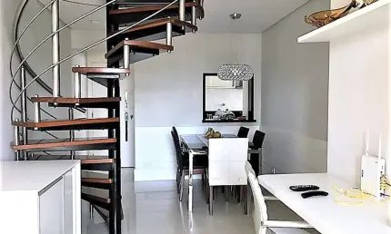 Cobertura duplex completíssima -  Próximo ao metro estação campo belo e variados comércios.