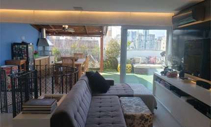 COBERTURA PINHEIROS, 2 SUÍTES, 4 BANHEIROS, 2 VAGAS  HOME OFFICE