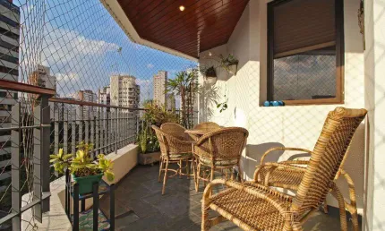 Apartamento com 4 quartos à venda na Alameda dos Tupiniquins, --, Moema, São Paulo