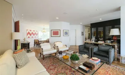 Duplex com 3 dormitorios, sendo 2 suites no jardim paulista e 6 vagas
