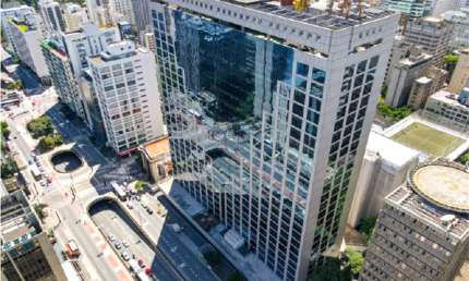 Laje Corporativa com 1.025 m² em vão livre na Av. Paulista