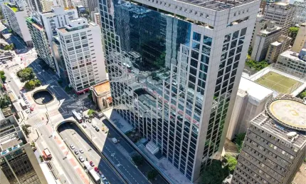 Laje Corporativa, em vão livre, com 1.025m² na Av. Paulista