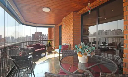 Apartamento com 4 quartos à venda na Rua Inhambú, --, Moema, São Paulo