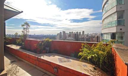 Cobertura Única, 404 mts., com Vista Deslumbrante para o Ibirapuera