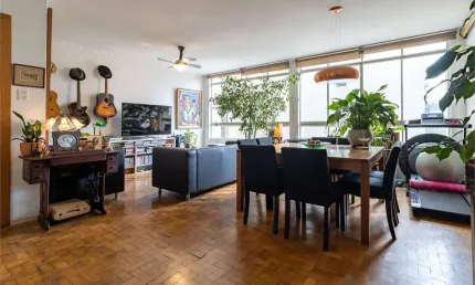 Apartamento à venda de 128 m² em higienópolis com 3 dormitórios, 1 suíte e 1 vaga.