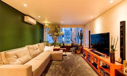Apartamento venda Reformado Jardim Paulista, 2 Suítes, 3 salas e 2 Vagas